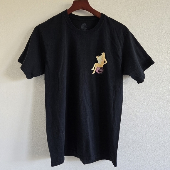 Anti Social Social Club Ellen von Unwerth D Fantasy Black T-Shirt PALISADES M - Picture 2 of 13